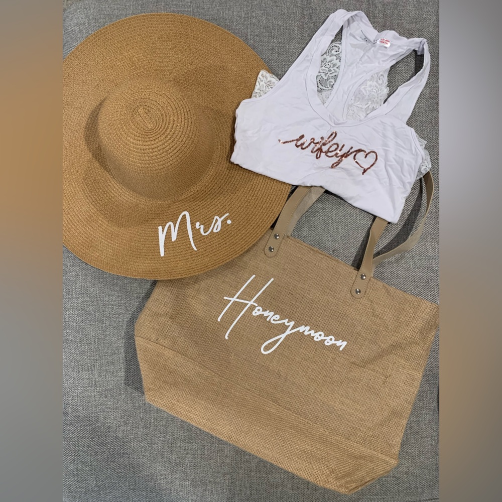 Honeymoon Bundle- Tote, Bag, Lingerie